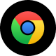 Logo del navegador Google Chrome
