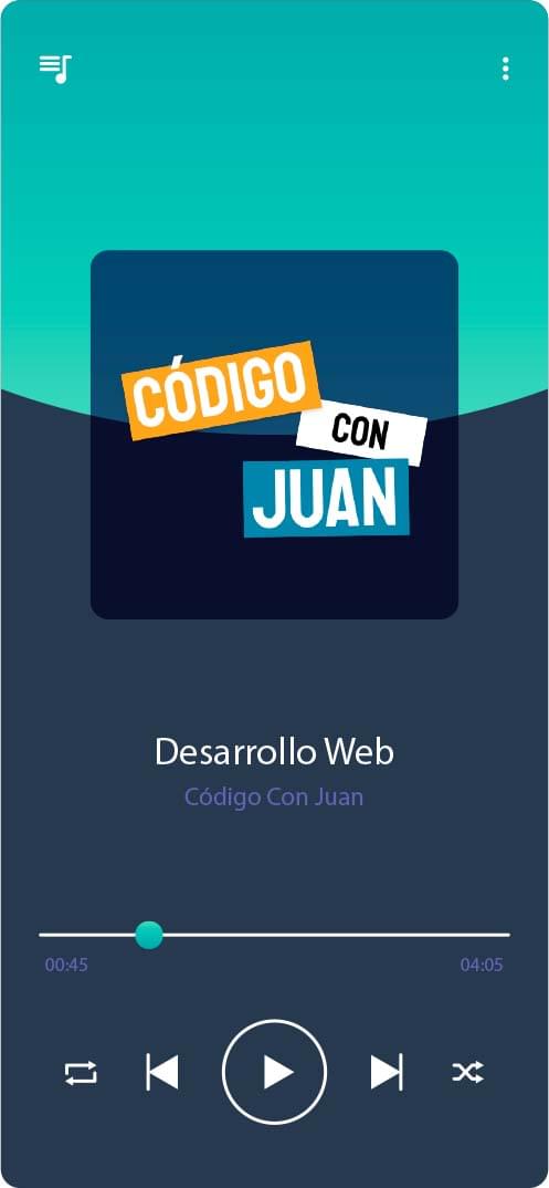 Captura de podcast 'Desarrollo web' de Codigo con Juan